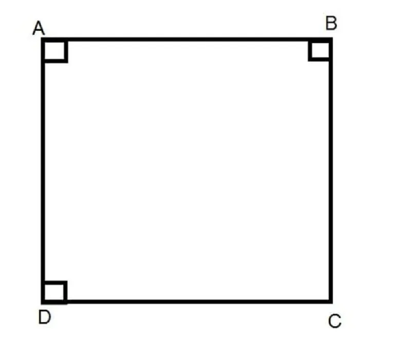 Cách tính diện tích hình vuông (ảnh: Internet)