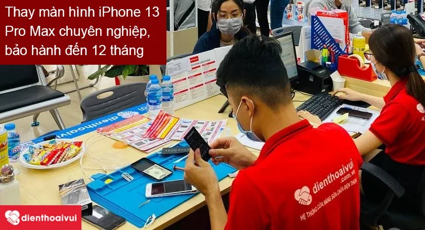 Dịch vụ thay màn hình iPhone 13 Pro Max