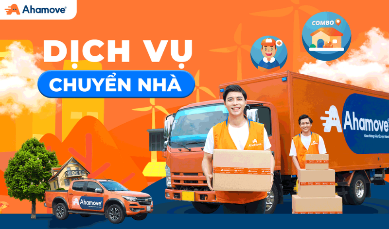 Minh hoa cac loai xe tai chuyen dung van chuyen hang hoa den cac khu do thi va du an lon