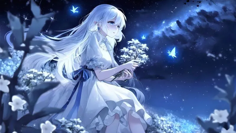 Anime girl lạnh lùng, phong cách chiến đấu