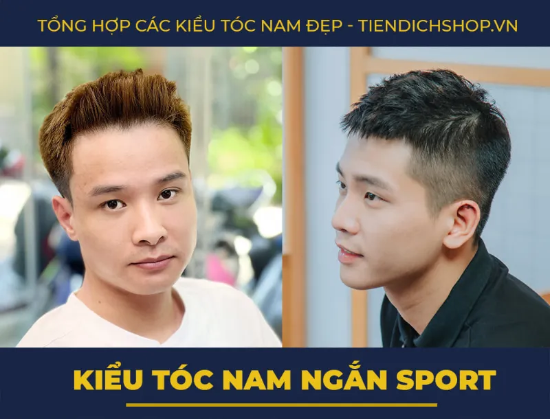 Tóc Nam Ngắn Sport