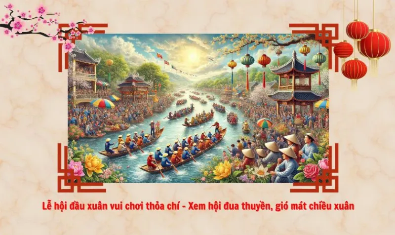 Alt: Hình ảnh người dân tham gia lễ hội đầu năm, không khí nhộn nhịp và vui tươi