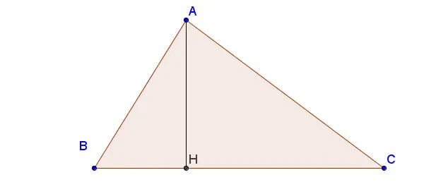 Đường cao trong tam giác