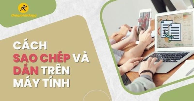 Sao chép và dán văn bản