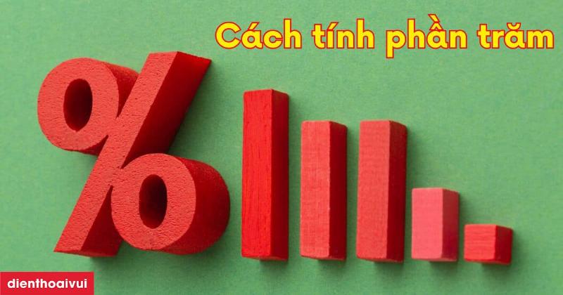 Sử dụng máy tính hoặc điện thoại để áp dụng cách tính giảm phần trăm khi mua sắm hoặc thanh toán