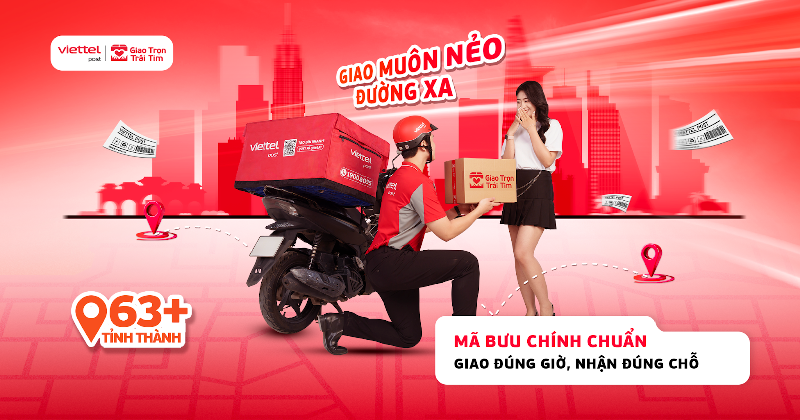 Hướng dẫn cách viết mã bưu chính quận 12 lên bưu phẩm đúng chuẩn