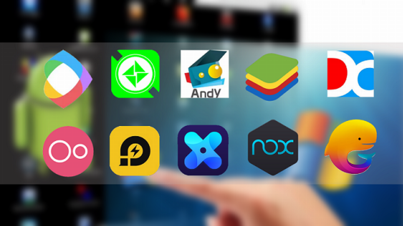 Giao diện các phần mềm giả lập android nhẹ nhất trên PC cấu hình yếu, giúp người dùng dễ dàng lựa chọn
