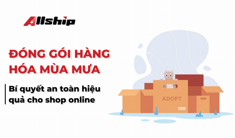 Hàng hóa trên xe tải được che chắn cẩn thận chống thấm nước khi di chuyển qua khu vực mưa